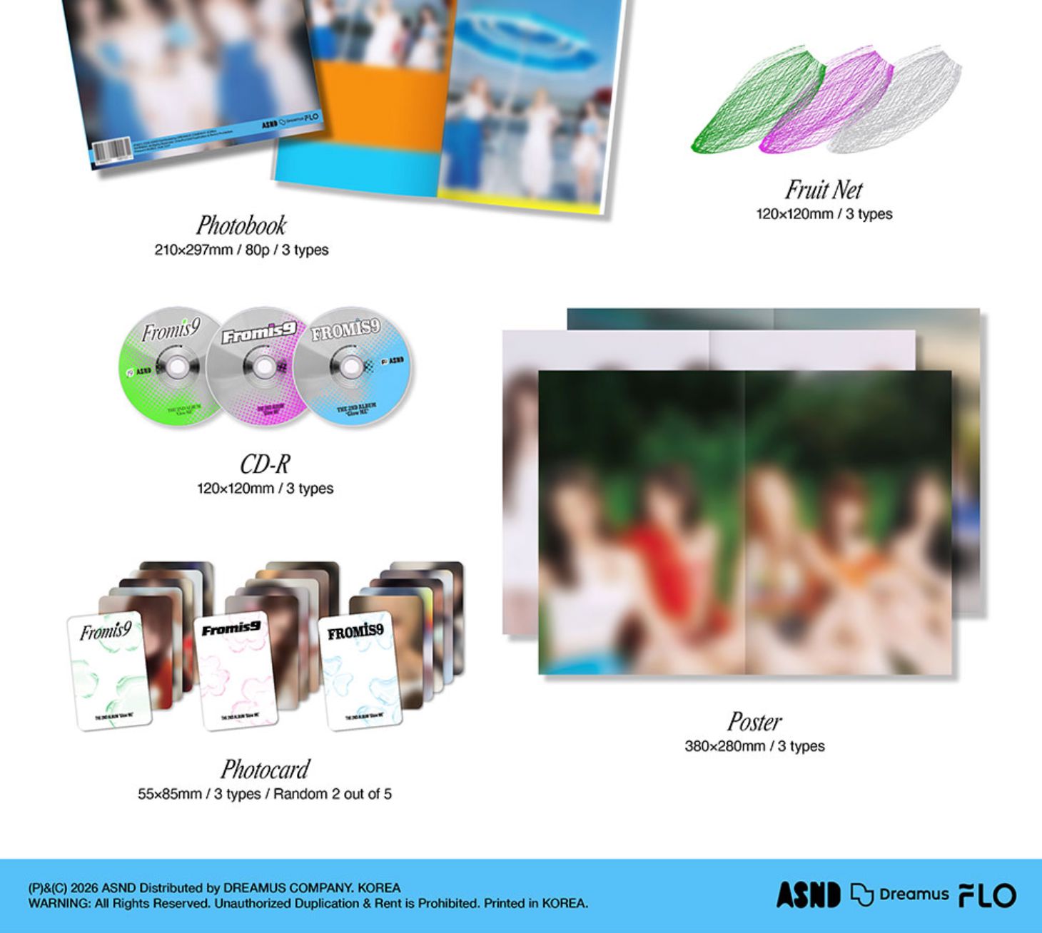 FROMIS_9 - GLOW ME (PHOTOBOOK VER.) Nolae