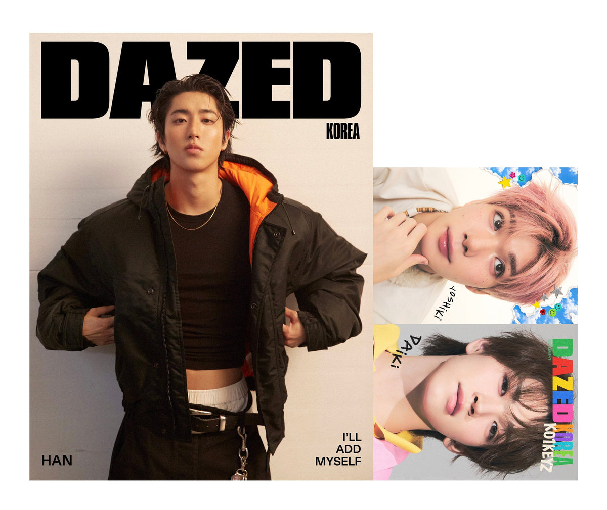 HAN (STRAY KIDS) - DAZED (2026 WINTER EDITION) Nolae