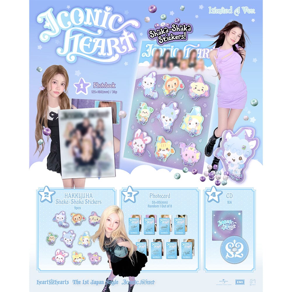 HEARTS2HEARTS - ICONIC HEART (THE 1ST JAPAN SINGLE)