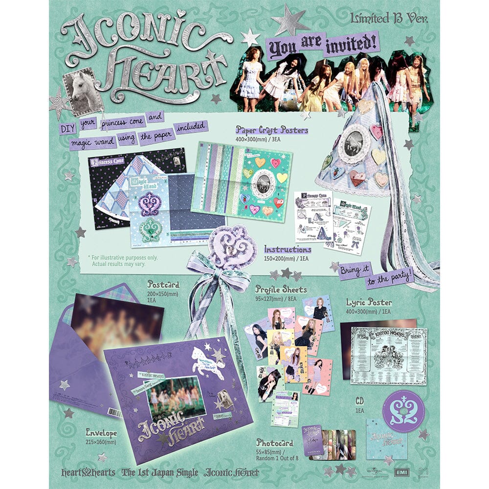 HEARTS2HEARTS - ICONIC HEART (THE 1ST JAPAN SINGLE)