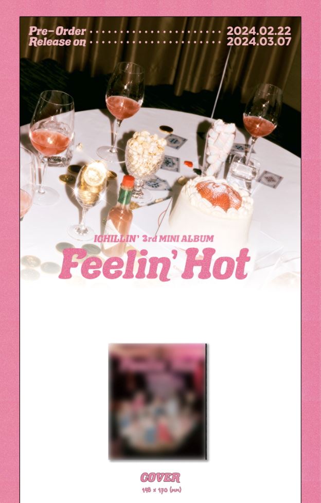 ICHILLIN' - FEELIN' HOT (3RD MINI ALBUM) Nolae