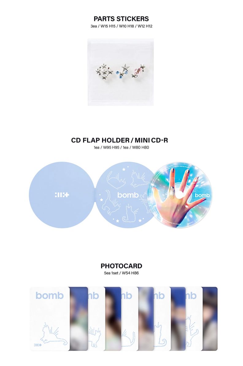ILLIT - BOMB (MERCH VER.) Nolae