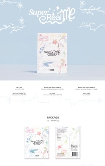 ILLIT - SUPER REAL ME (1ST MINI ALBUM) SET + Weverse Gift Nolae