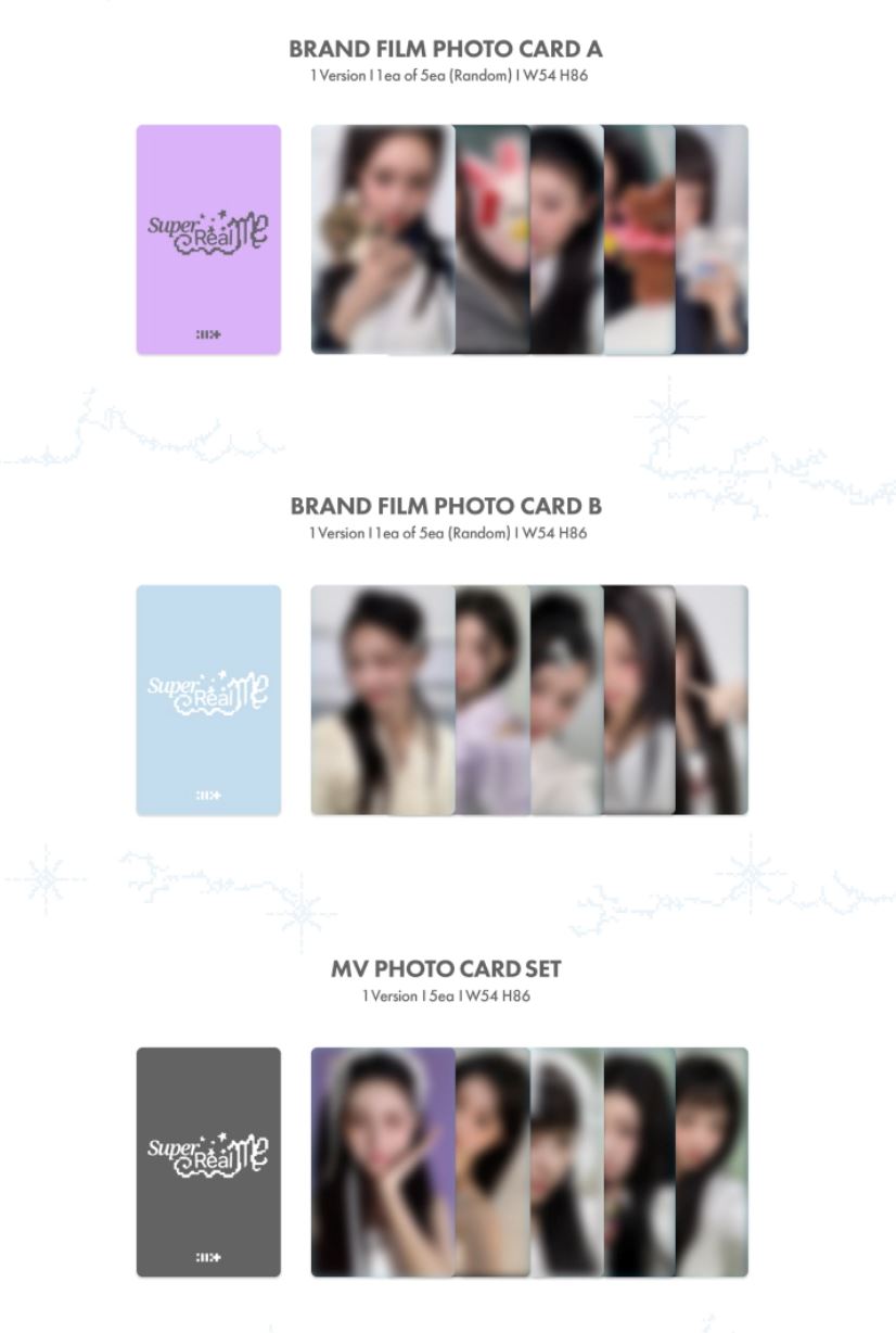 ILLIT - SUPER REAL ME (1ST MINI ALBUM) WEVERSE ALBUMS VER.