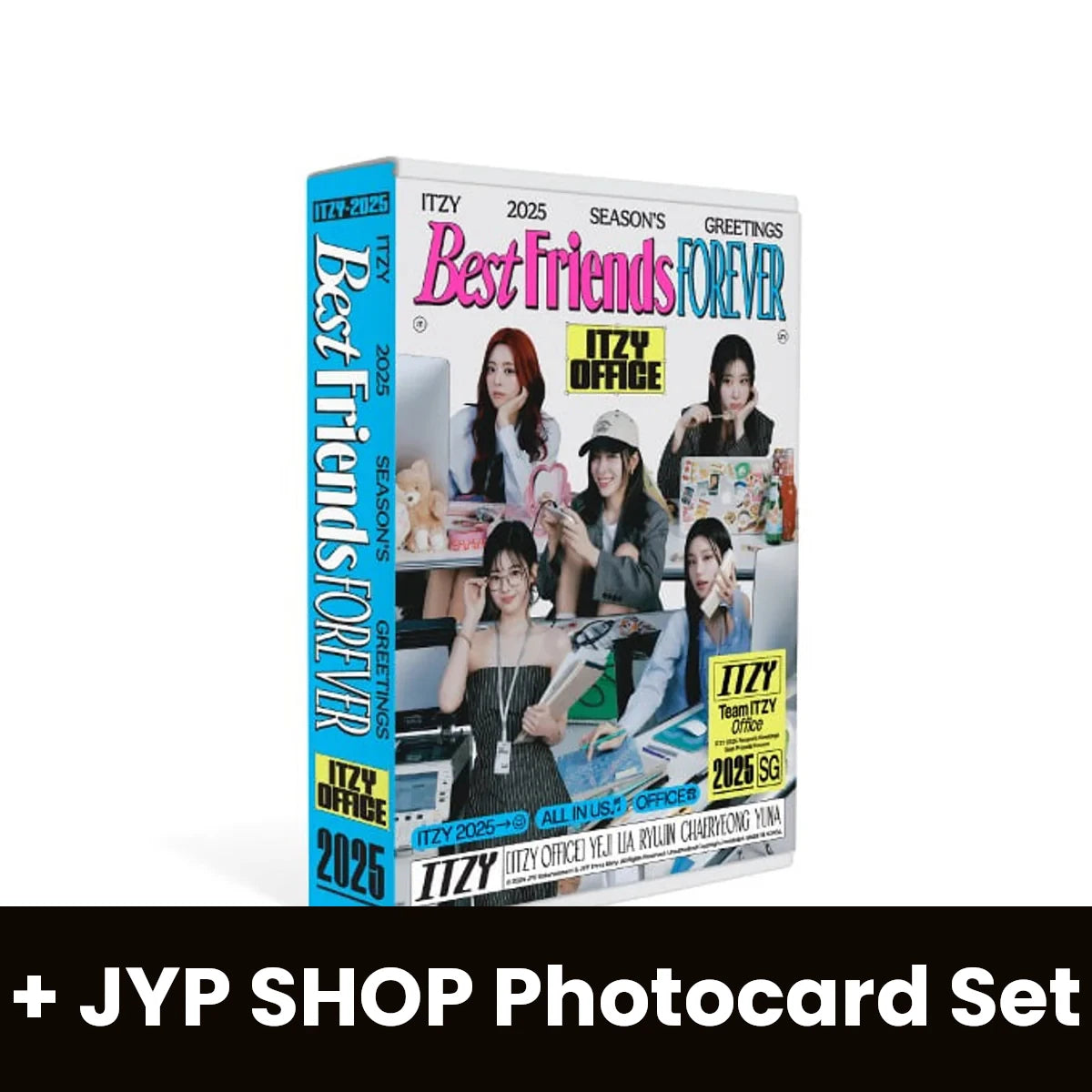 ITZY - 2025 SEASON'S GREETINGS (BEST FRIENDS FOREVER) + JYP SHOP Photocard Set Nolae