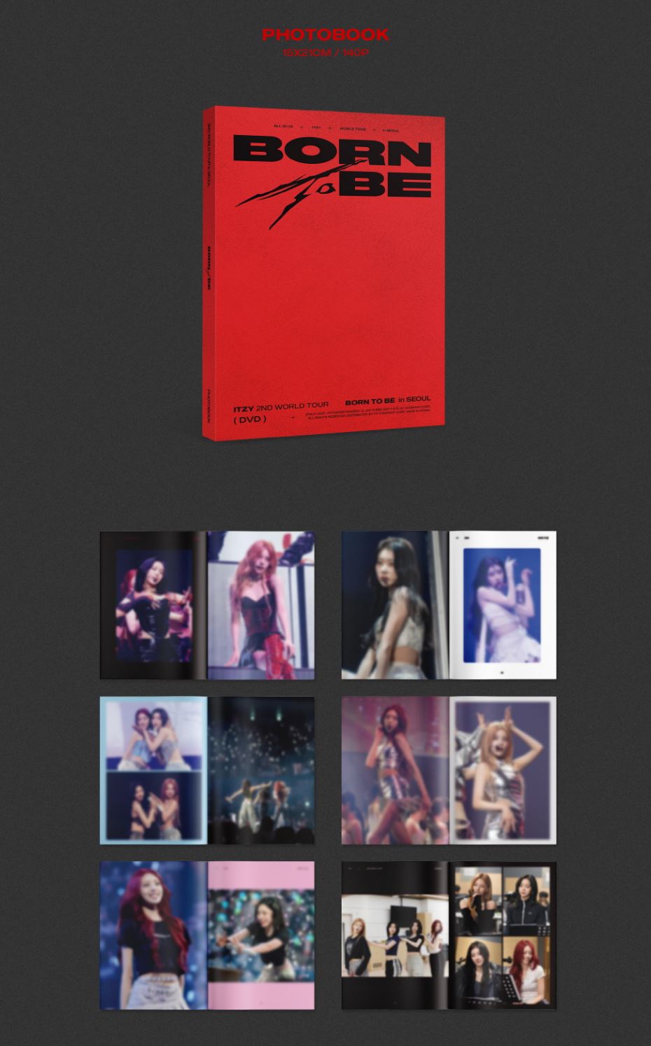 ITZY - 2ND WORLD TOUR 'BORN TO BE' IN SEOUL (BLU-RAY/ DVD) Nolae