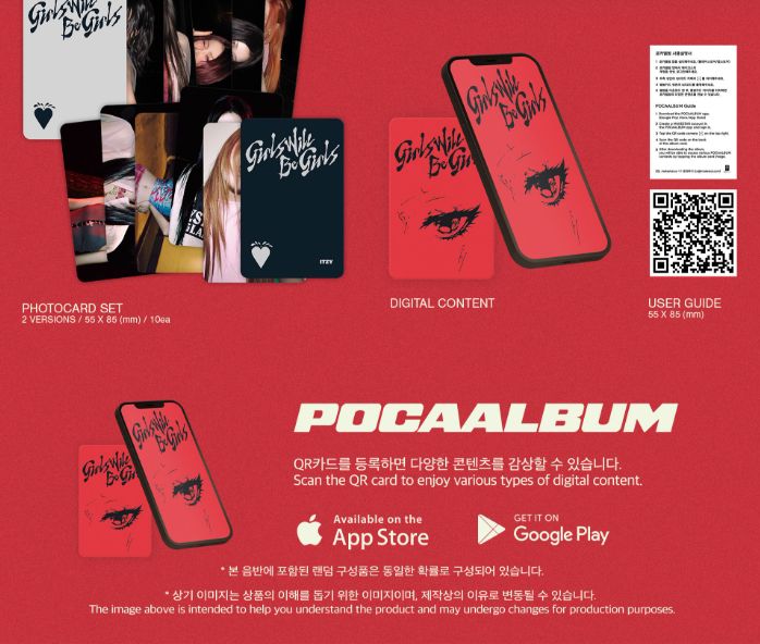 ITZY - GIRLS WILL BE GIRLS (PLATFORM ALBUM POCA ALBUM) Nolae