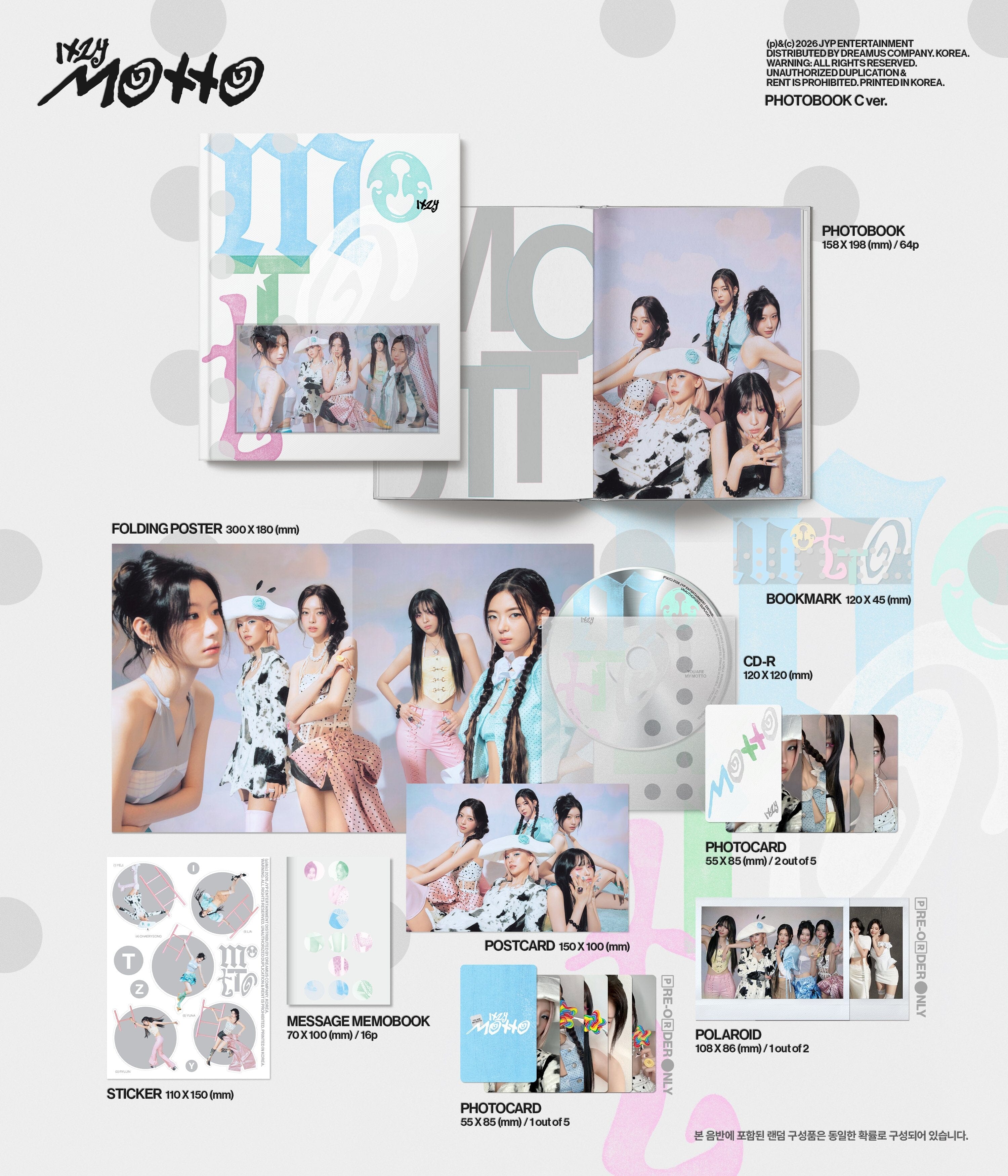 ITZY - MOTTO (PHOTOBOOK VER.)