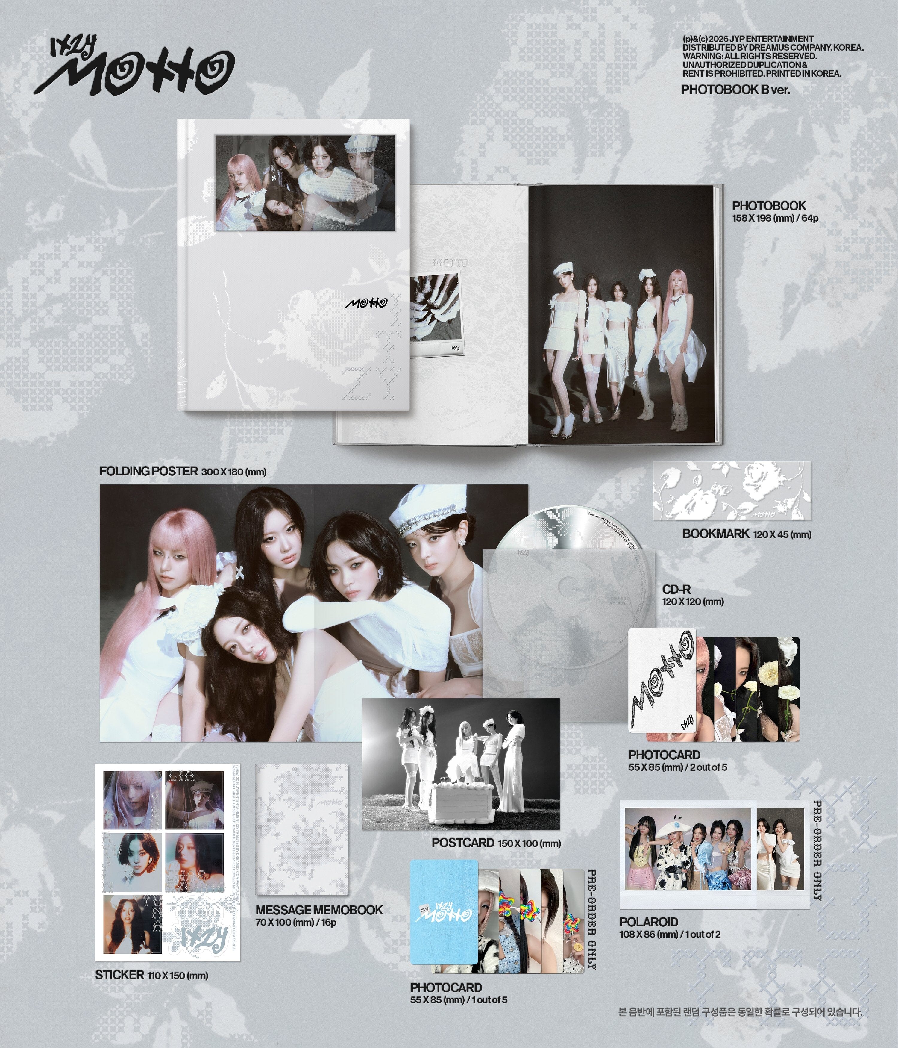 ITZY - MOTTO (PHOTOBOOK VER.)