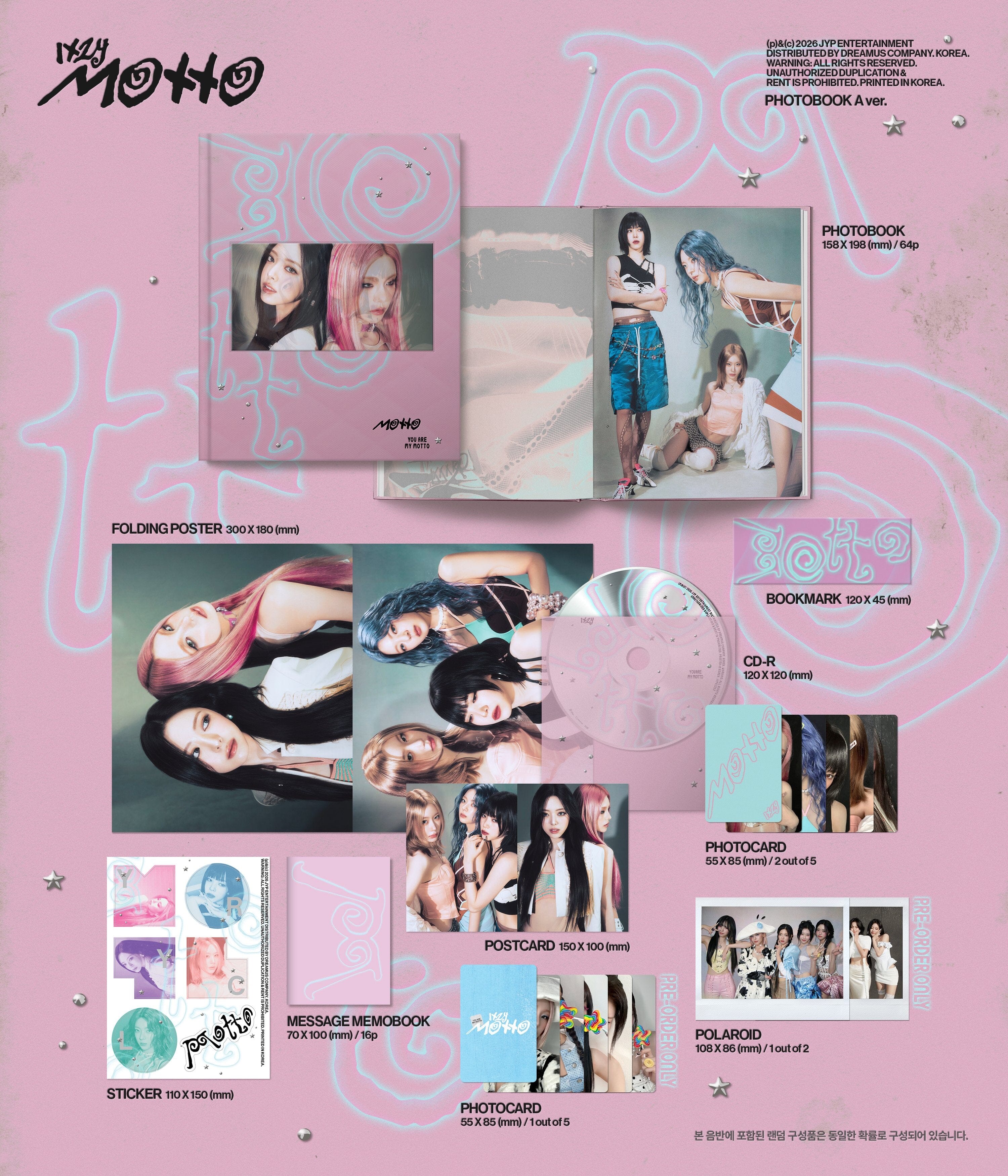 ITZY - MOTTO (PHOTOBOOK VER.)