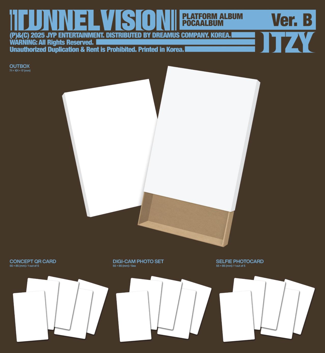 ITZY - TUNNEL VISION (POCA ALBUM) Nolae