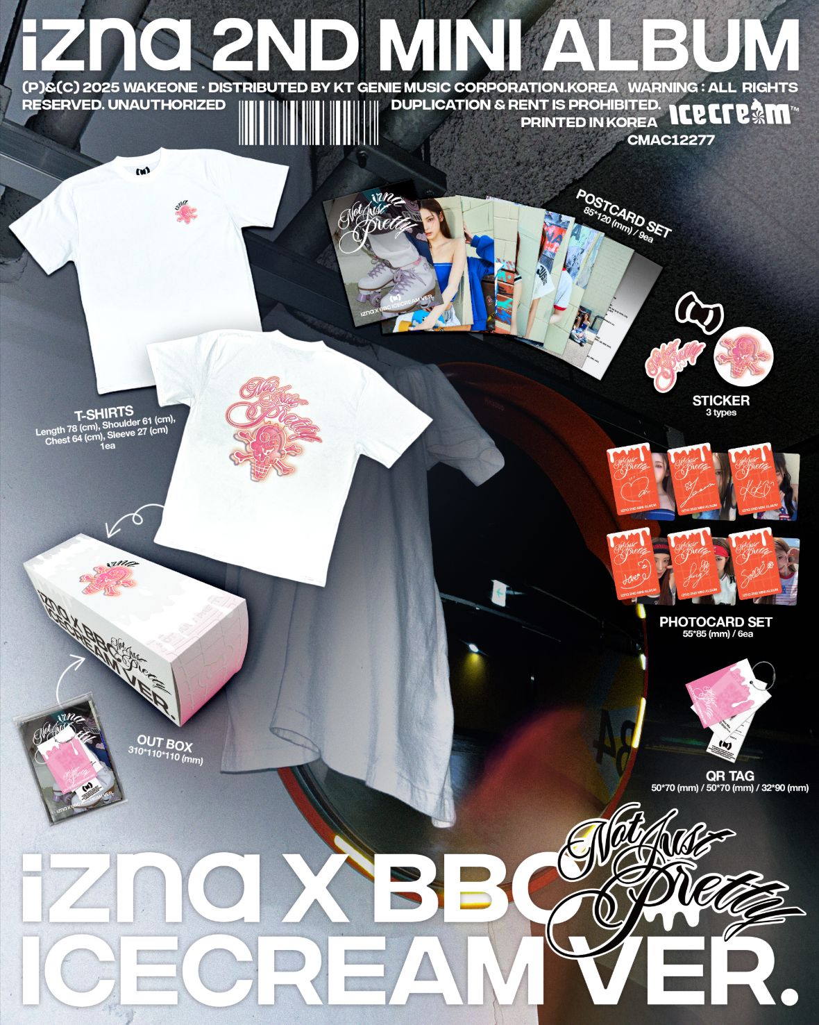 IZNA - NOT JUST PRETTY (IZNA X BBC ICECREAM VER.) Nolae