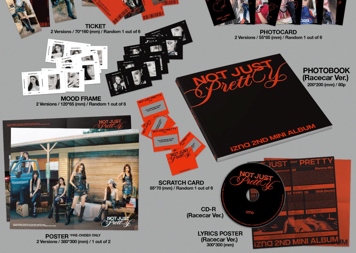 IZNA - NOT JUST PRETTY (PHOTOBOOK VER.)