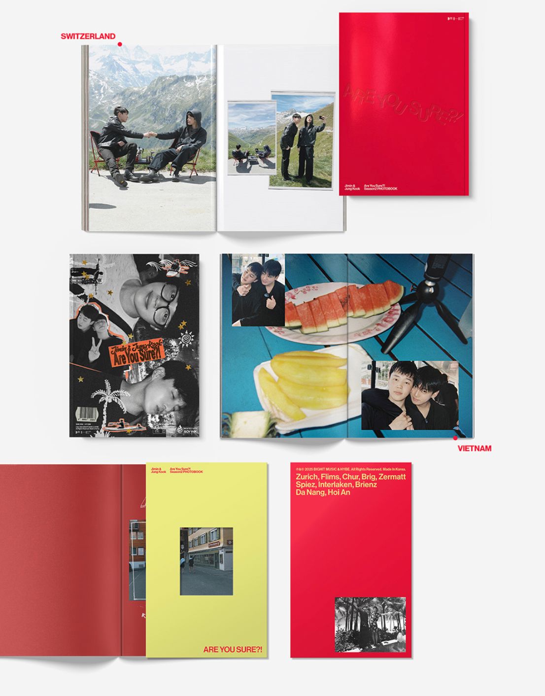 JIMIN X JUNGKOOK (BTS) - ARE YOU SURE?! SEASON2 (PHOTOBOOK) + Apple Mu