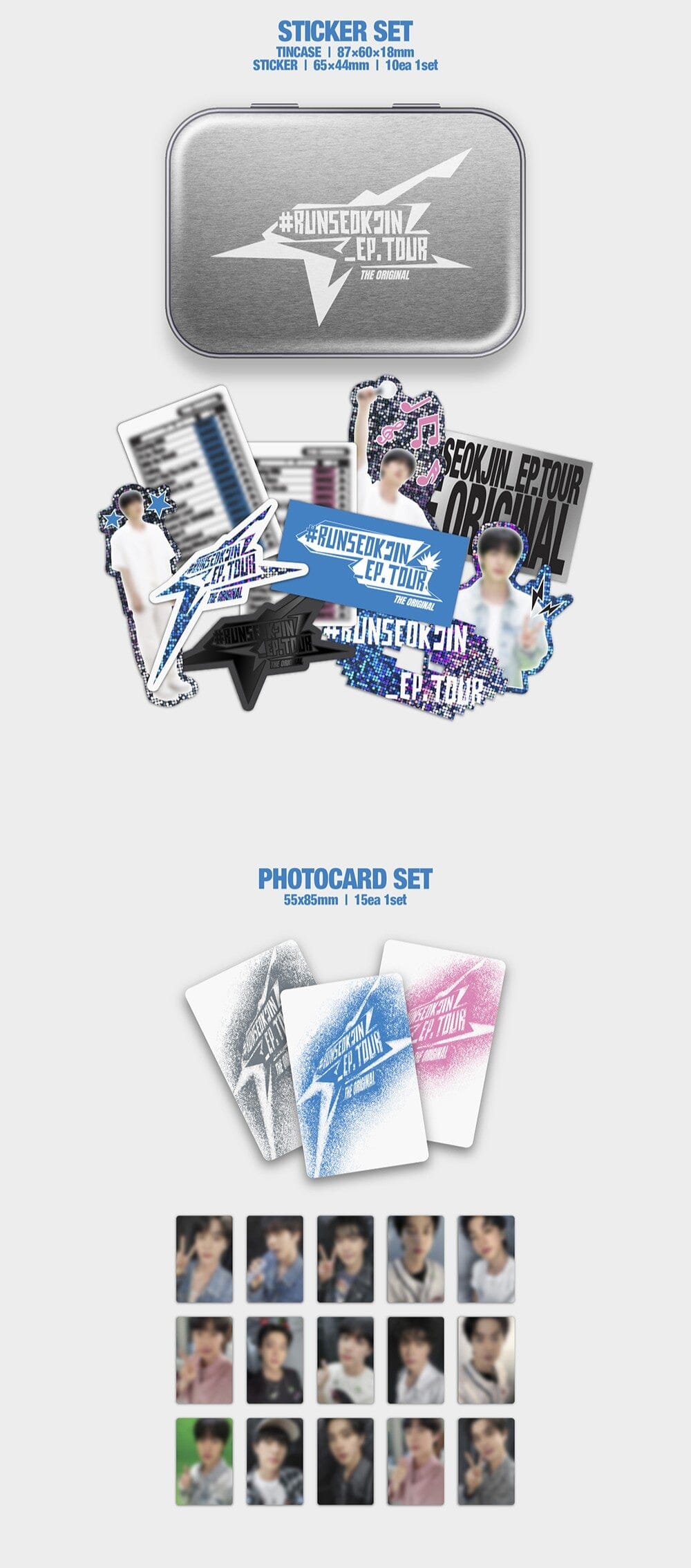 JIN (BTS) - [#RUNSEOKJIN_EP.TOUR IN GOYANG] THE ORIGINAL (SET) + WEVERSE GIFT Nolae