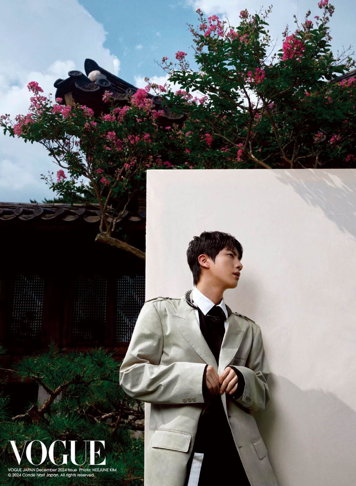 JIN (BTS) - VOGUE (DECEMBER JAPAN ISSUE) Nolae