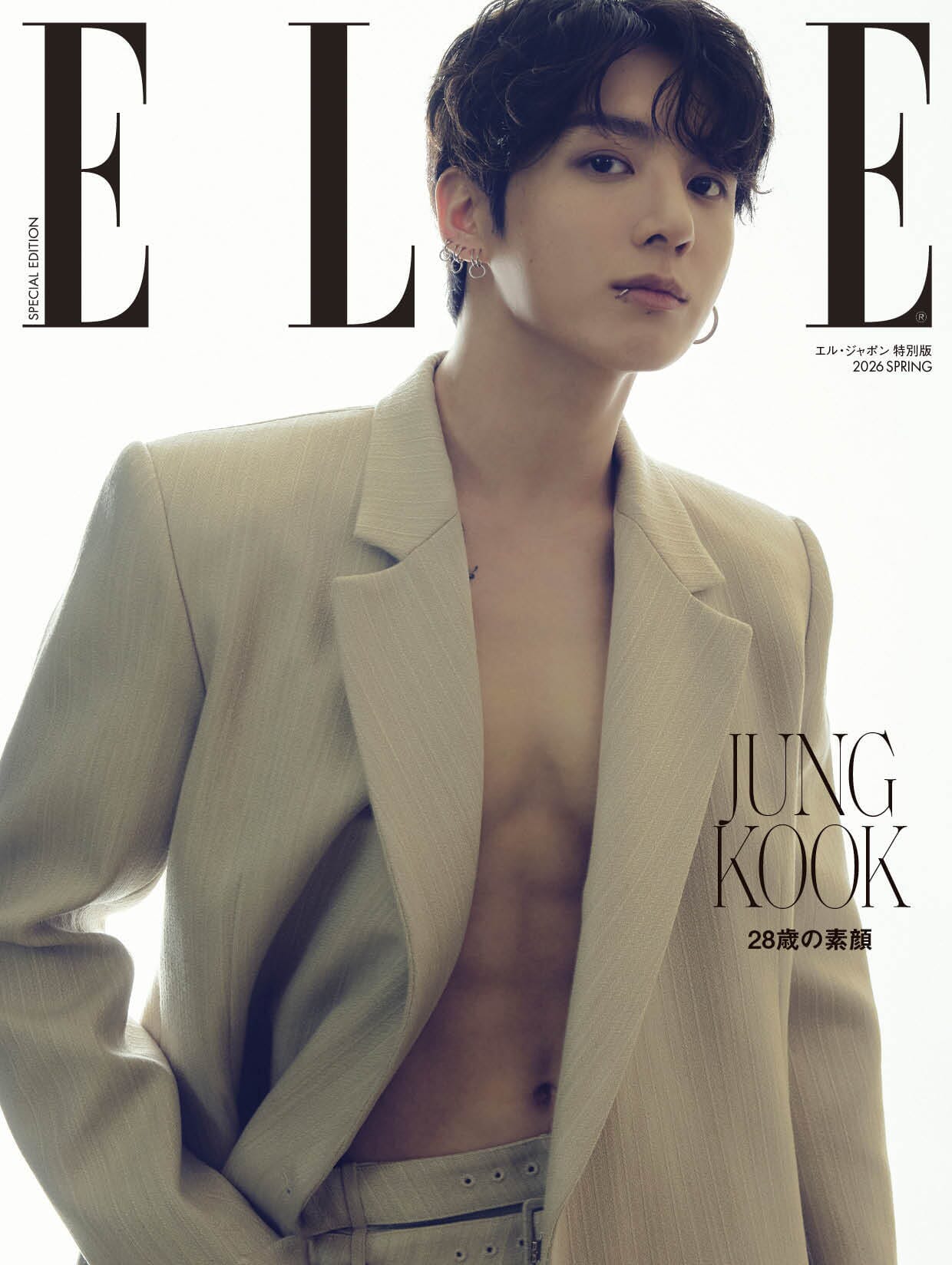 JUNGKOOK (BTS) - ELLE JAPAN (SPRING 2026) Nolae