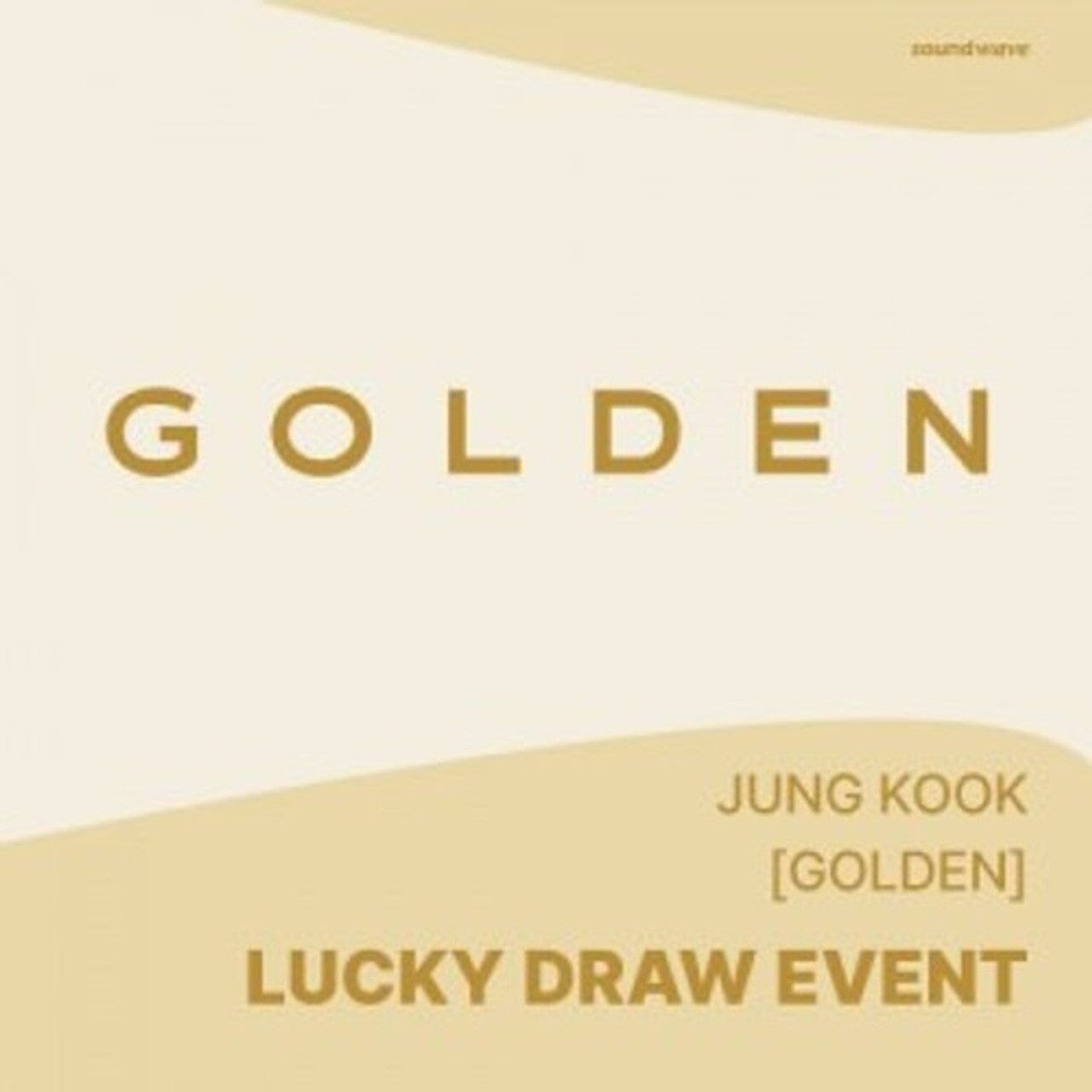 JUNGKOOK (BTS) - GOLDEN (1ST SOLO ALBUM) 2ND LUCKY DRAW Nolae