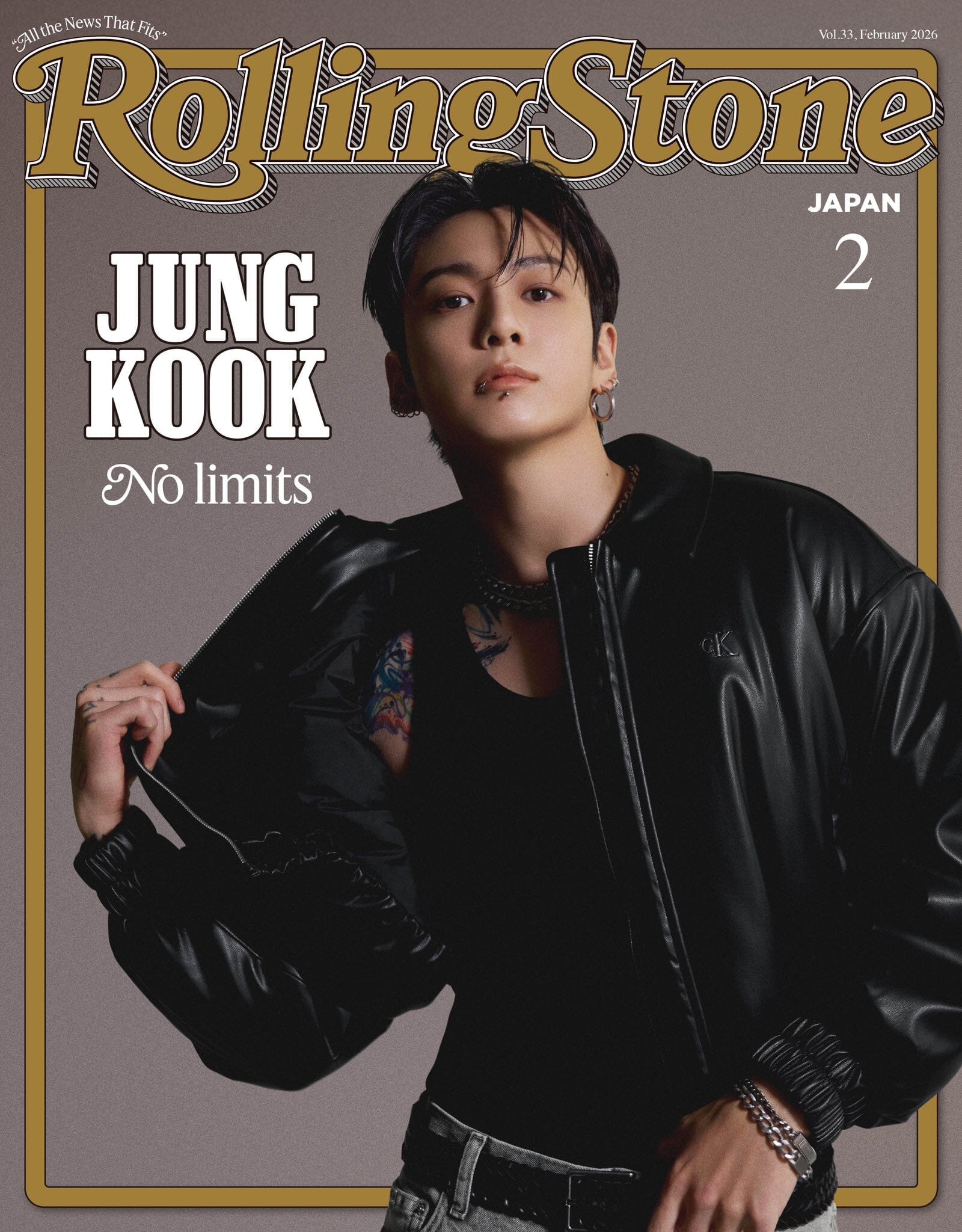 JUNGKOOK (BTS) - ROLLING STONE JAPAN (FEBRUARY ISSUE)