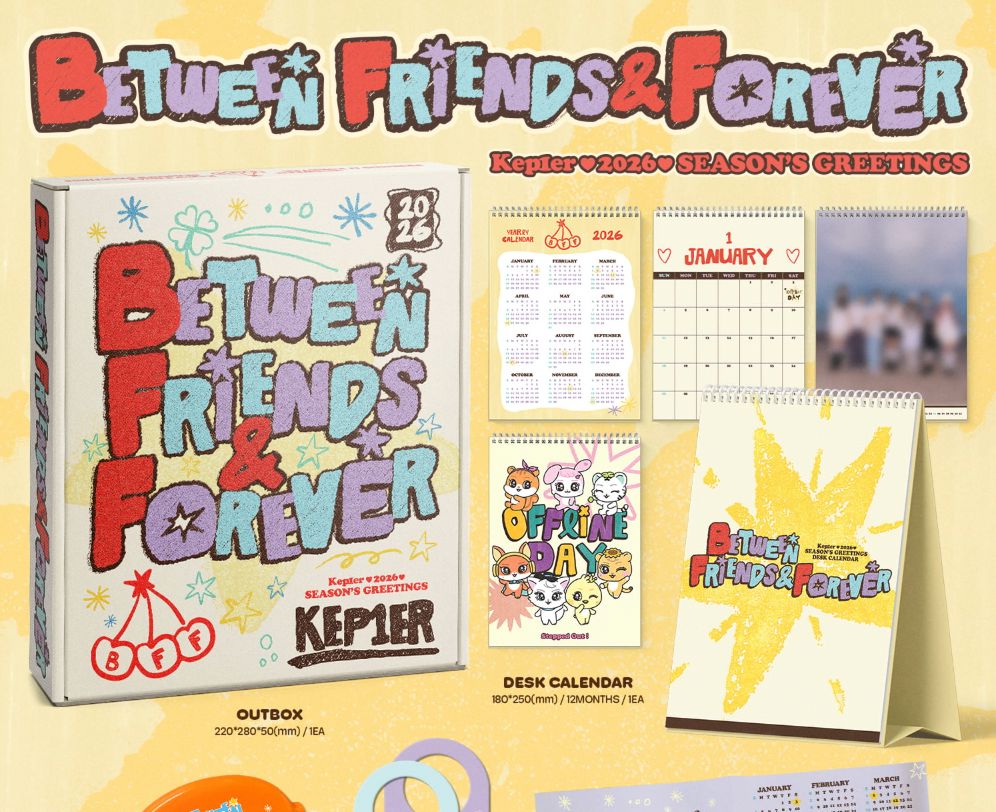 Kep1er シーグリ 2026 soundwave 特典付き【ヨンウン】 【公式通販】