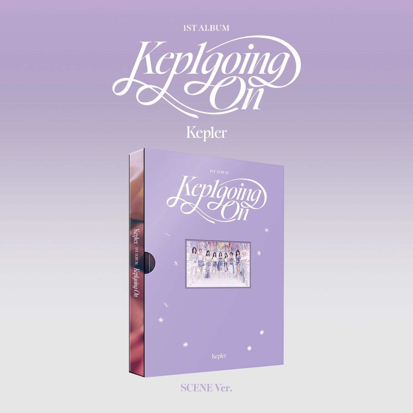 KEP1ER - KEP1GOING ON (1ST ALBUM) + Makestar Photocard Nolae