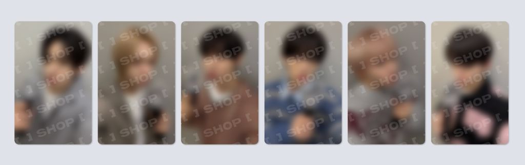 KICKFLIP - OFFICIAL LIGHT STICK + FANS SHOP Photocard Set Nolae