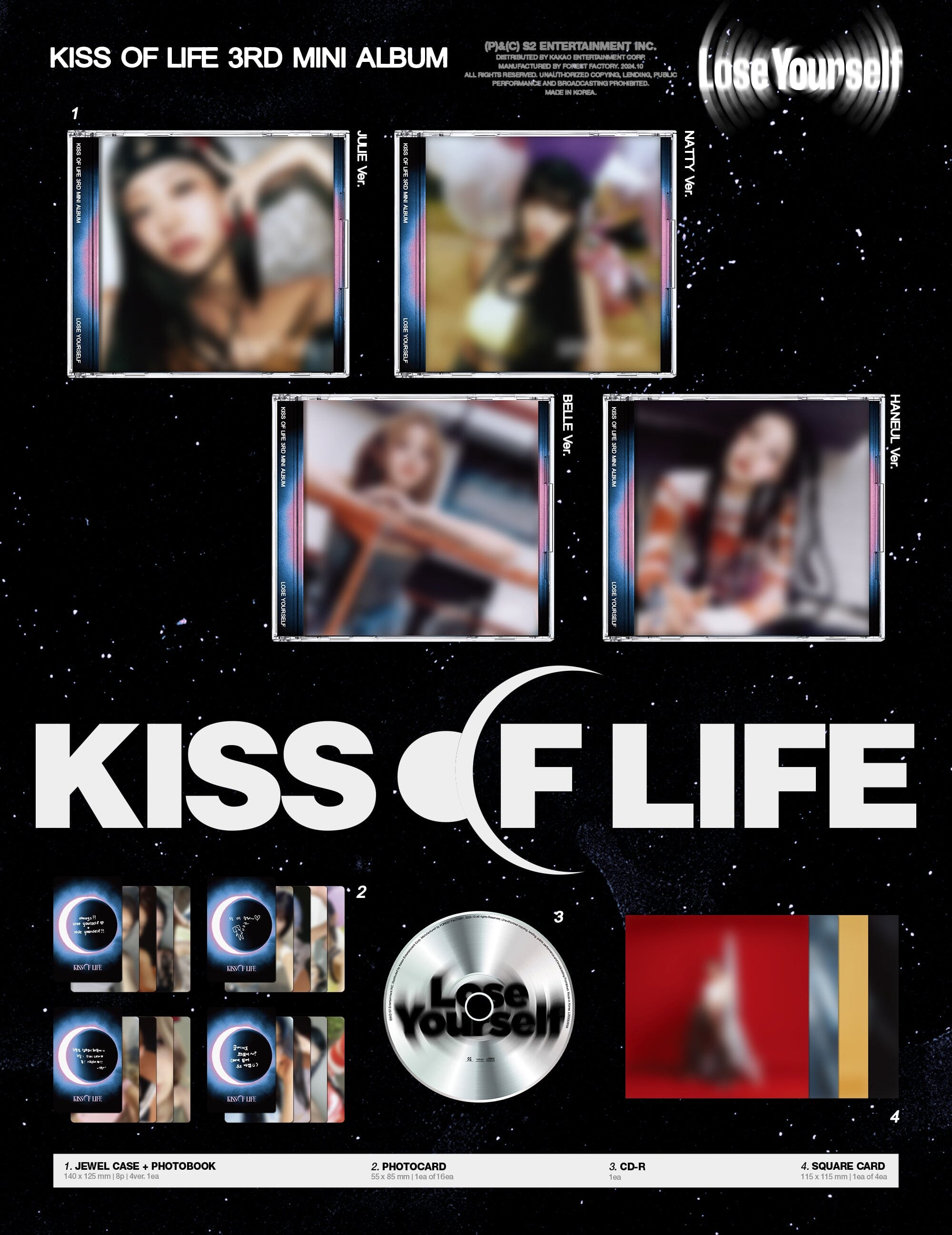 KISS OF LIFE - LOSE YOURSELF (JEWEL VER.) Nolae