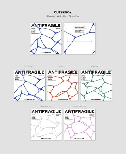 LE SSERAFIM - ANTIFRAGILE (COMPACT VER.) Nolae