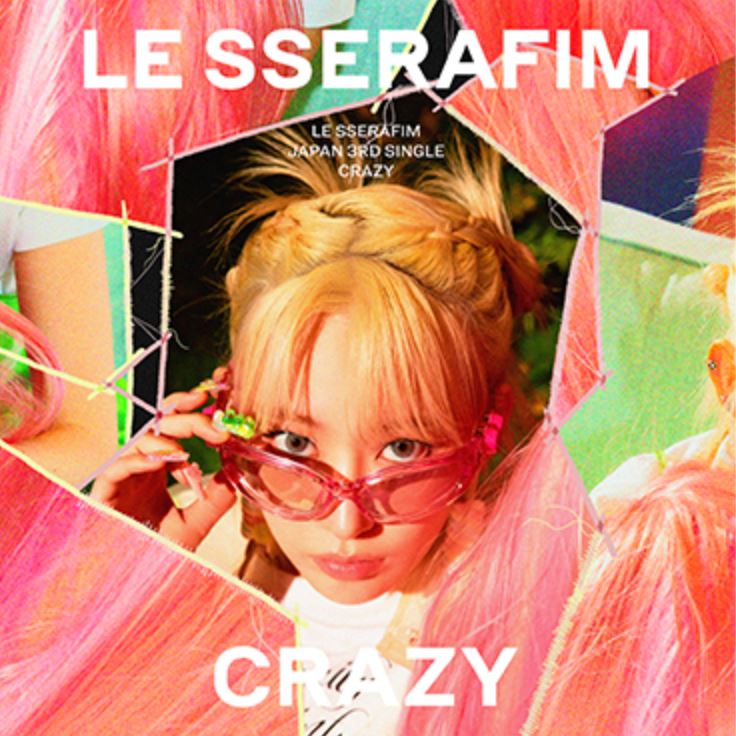 LE SSERAFIM - CRAZY (3RD JAPAN SINGLE) SOLO EDITION