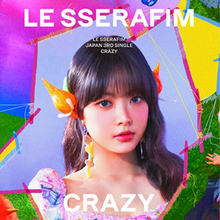 LE SSERAFIM - CRAZY (3RD JAPAN SINGLE) SOLO EDITION Nolae