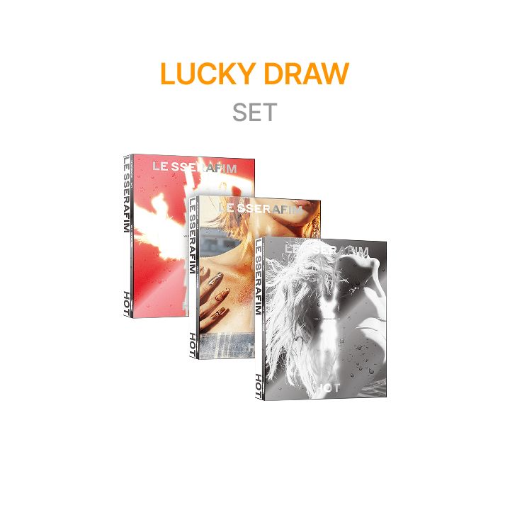 LE SSERAFIM - HOT SET LUCKY DRAW (WG) Nolae