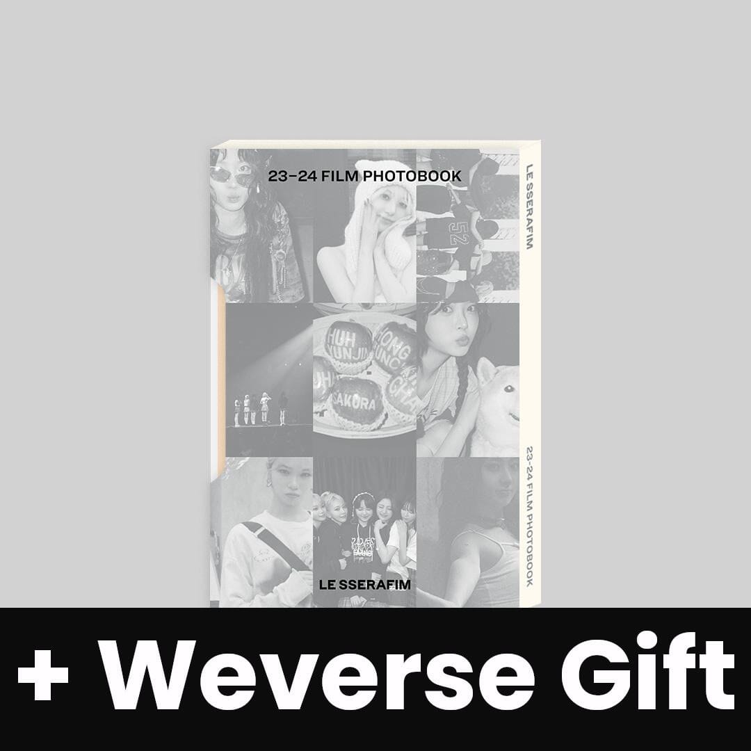 LE SSERAFIM - 'ON-OFF 23-24' FILM PHOTOBOOK + Weverse Gift Nolae