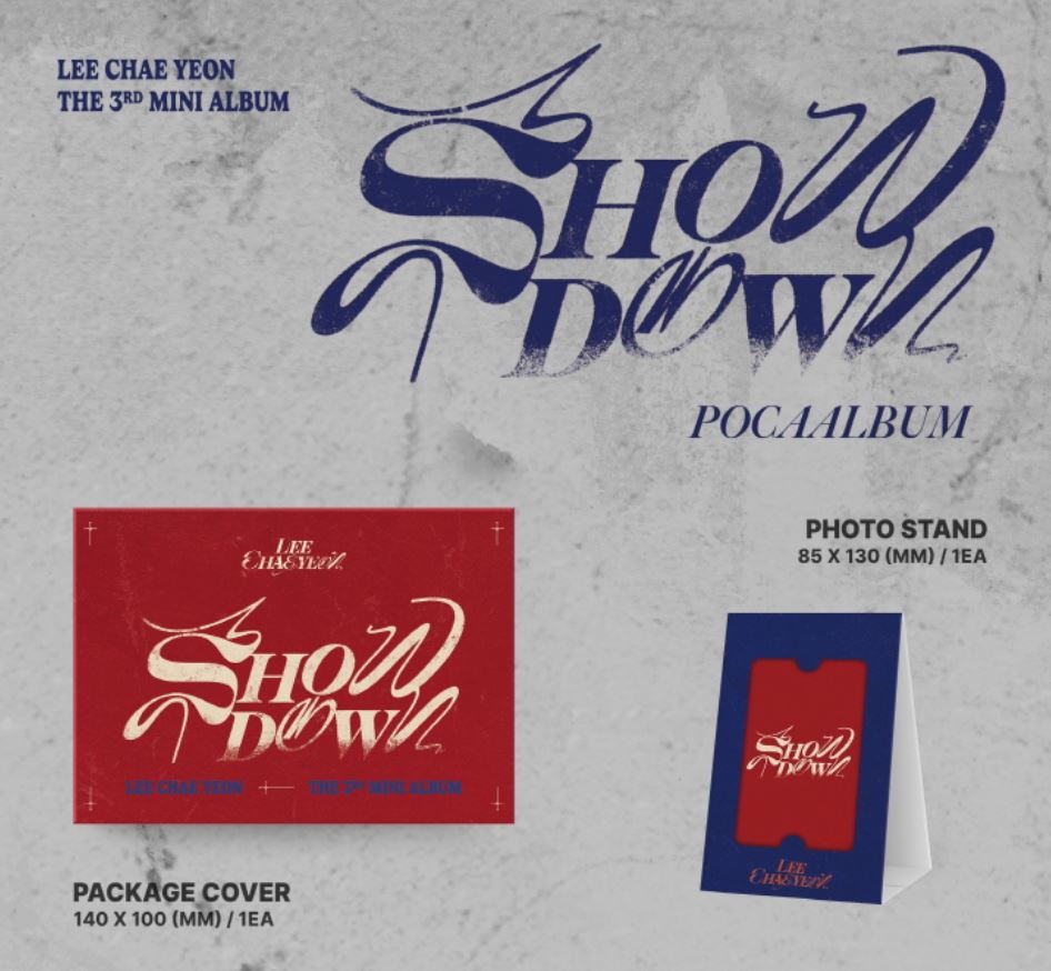 LEE CHAE YEON - SHOWDOWN (3RD MINI ALBUM) POCA ALBUM Nolae