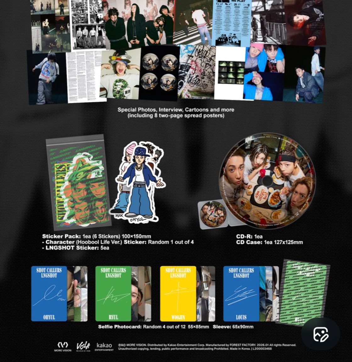LNGSHOT - SHOT CALLERS (MAGAZINE VER.)
