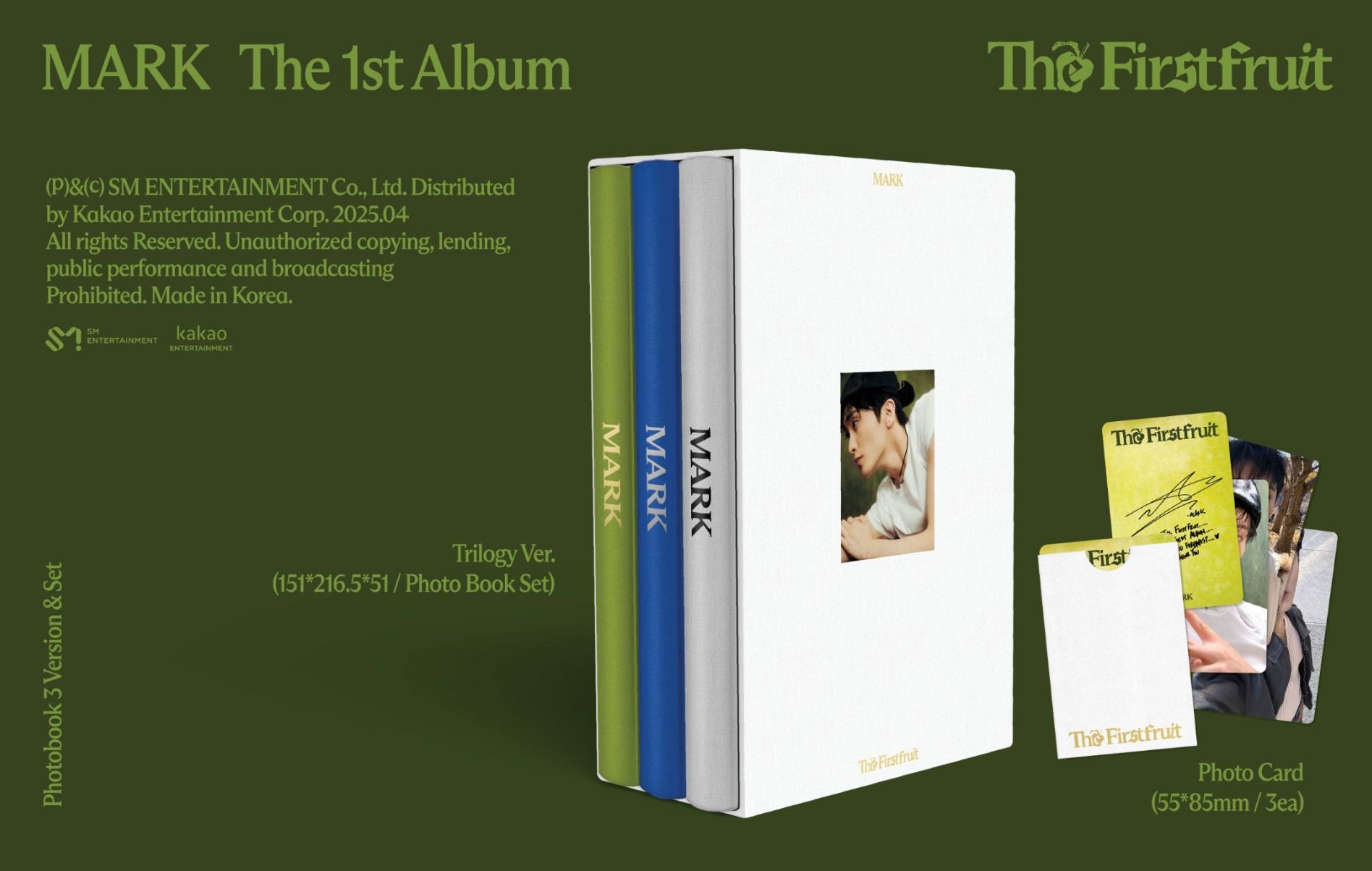 NCT マーク The Firstfruit / Trilogy Ver. MARK (NCT) - THE FIRSTFRUIT (TRILOGY VER.)
