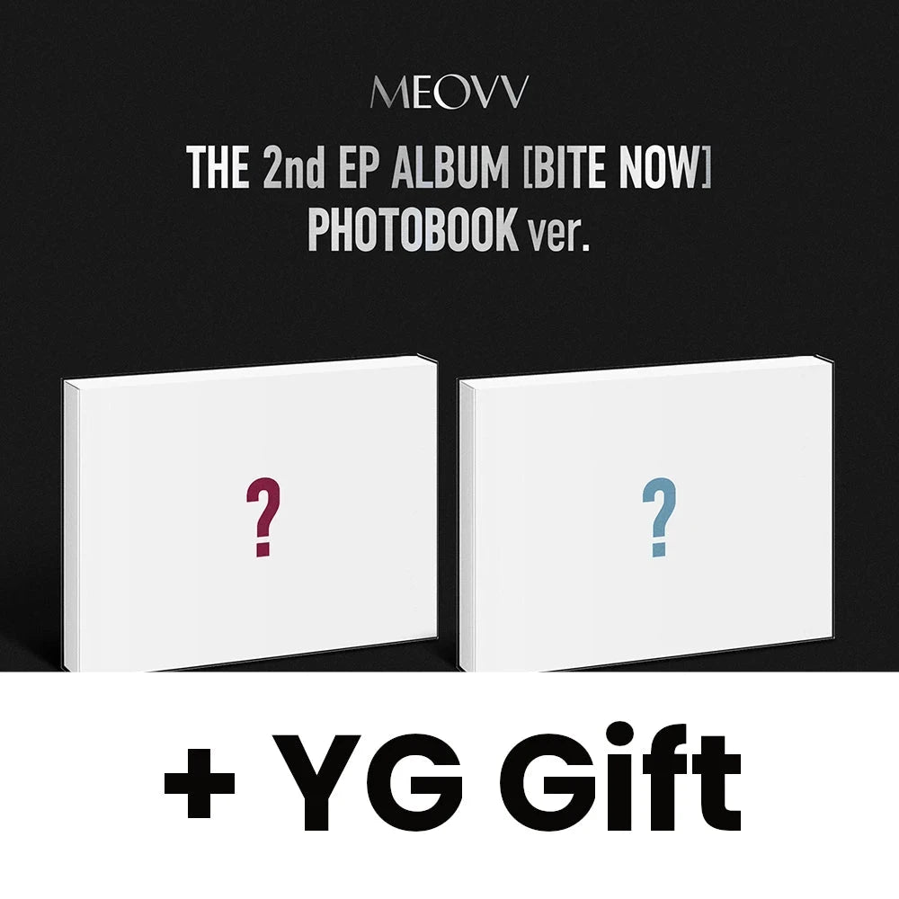 MEOVV - BITE NOW (PHOTOBOOK VER.) + YG Gift Nolae