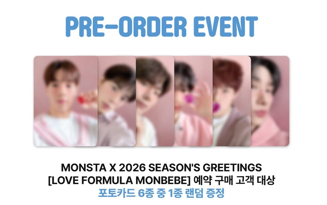 MONSTA X - 2026 SEASON'S GREETINGS