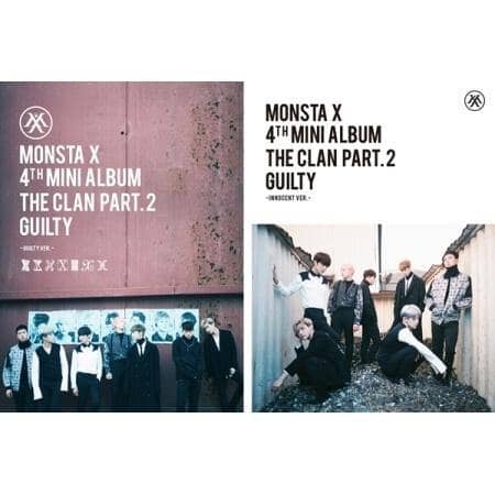 MONSTA X - 4th Mini - THE CLAN 2.5 PART.2 GUILTY Nolae