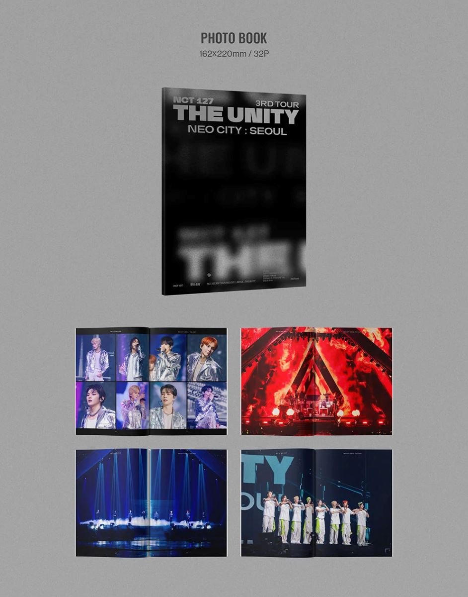 NCT 127 - 3RD TOUR 'THE UNITY' NEO CITY : SEOUL (DVD/ BLU-RAY/ DIGITAL CODE) Nolae