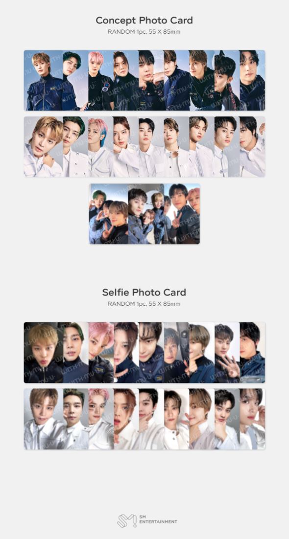 NCT 127 - RANDOM TRADING CARD SET (2024 SEASON'S GREETINGS OFFICIAL MD) Nolae