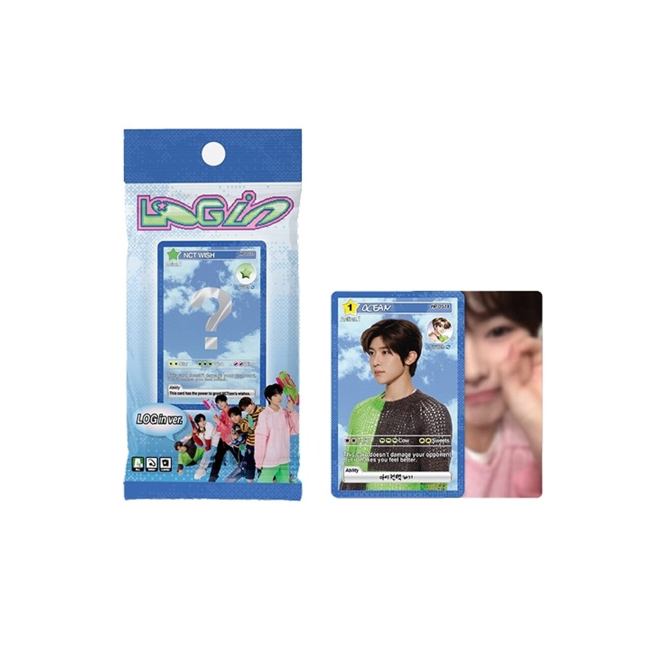 NCT WISH - RANDOM TRADING CARD SET (ASIA TOUR 'LOG IN' MD)