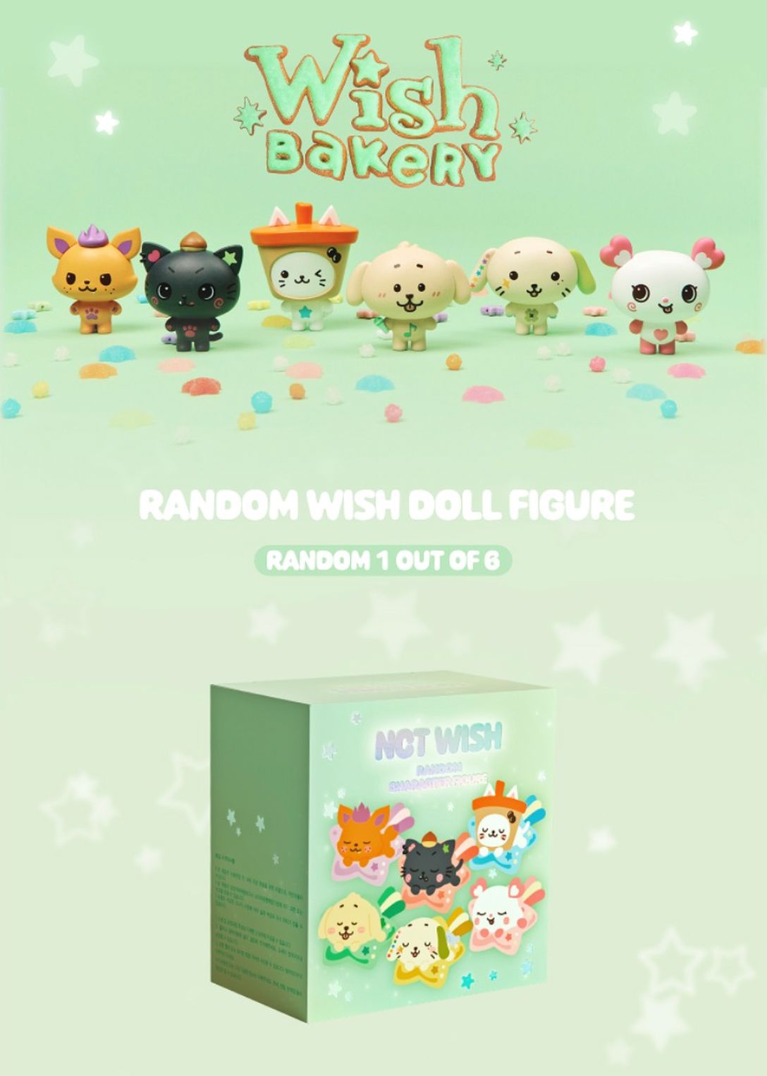 NCT WISH - WISH DOLL FIGURE (WISH BAKERY) Nolae