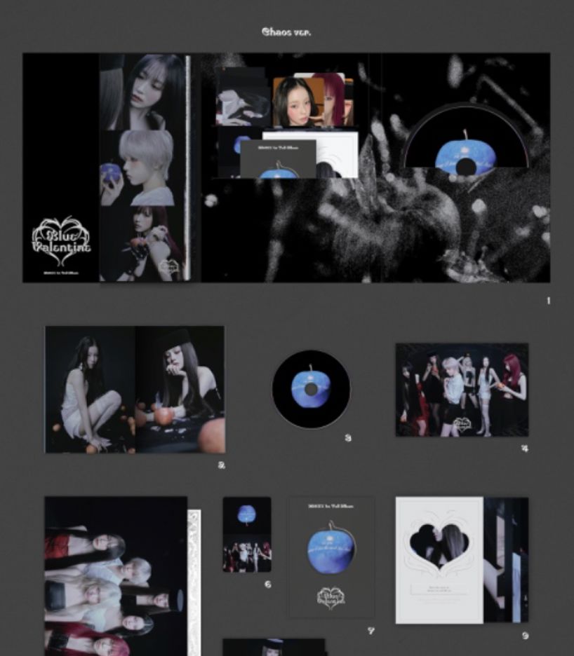 NMIXX - BLUE VALENTINE + Apple Music Photocard