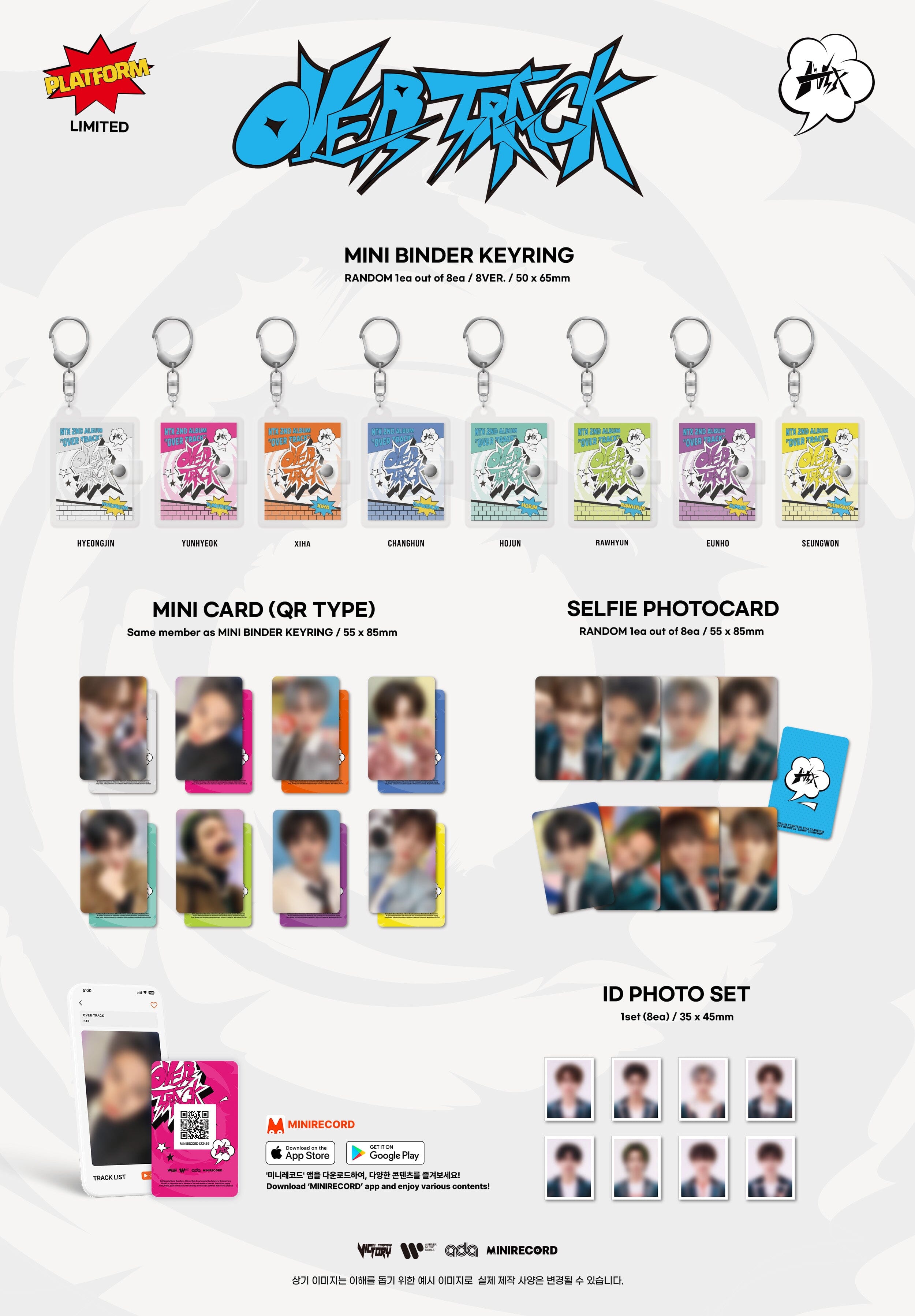 NTX - OVER TRACK (LIMITED BINDER KEYRING VER.) Nolae