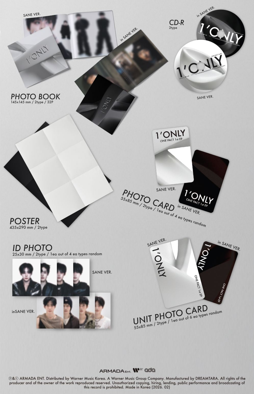 ONE PACT - 1’ONLY Nolae