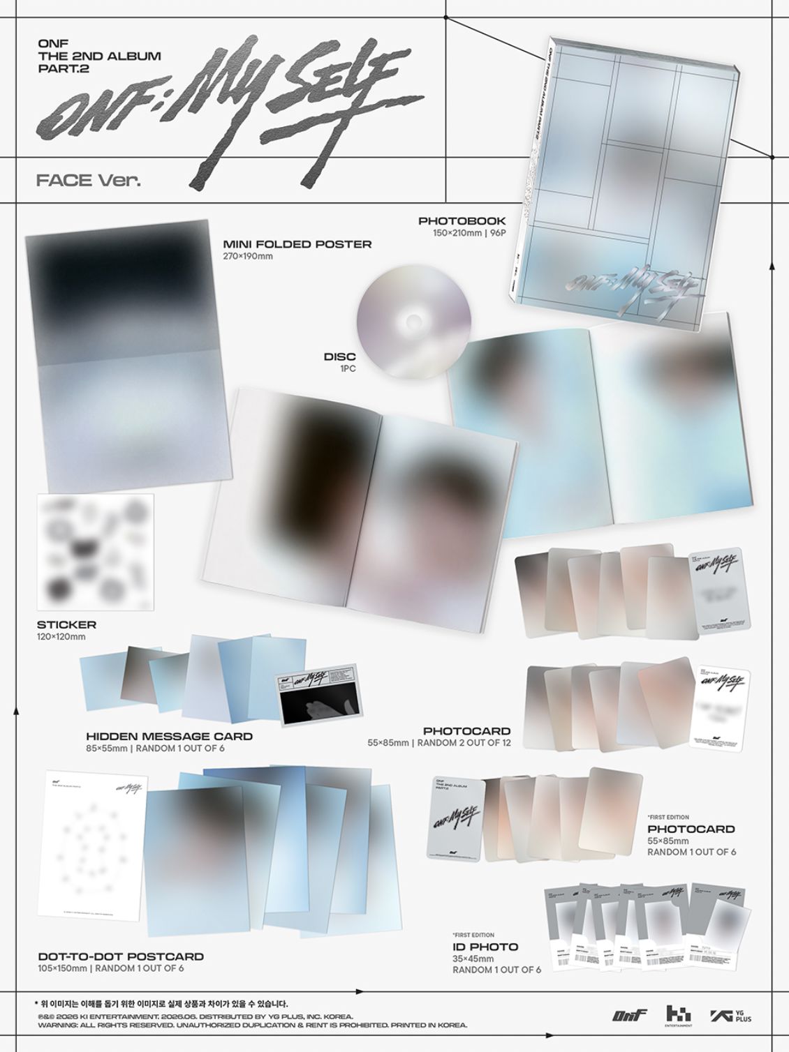 ONF - ONF:MY SELF (PHOTOBOOK VER.) Nolae