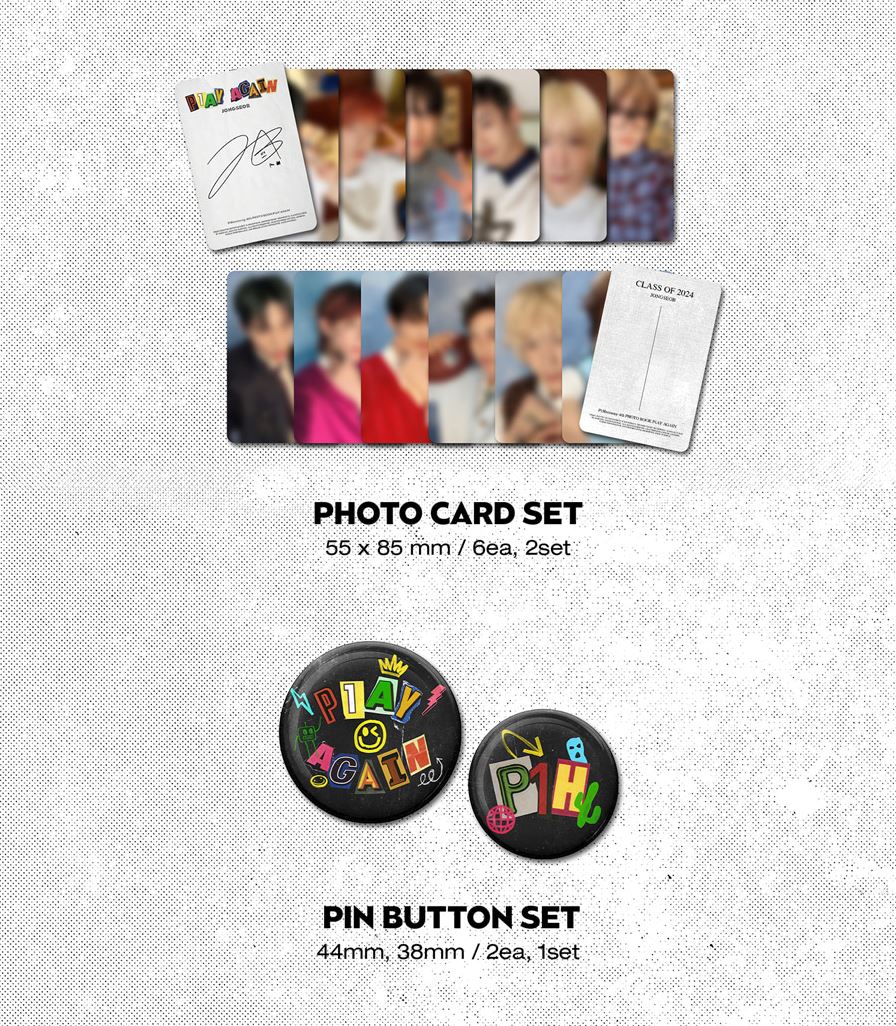 P1HARMONY - P1AY AGAIN (4TH PHOTO BOOK)
