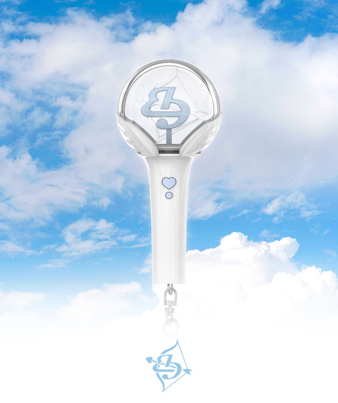 PARK BO GUM - OFFICIAL LIGHT KEYRING (FOREVONG MINI KEYRING) Nolae