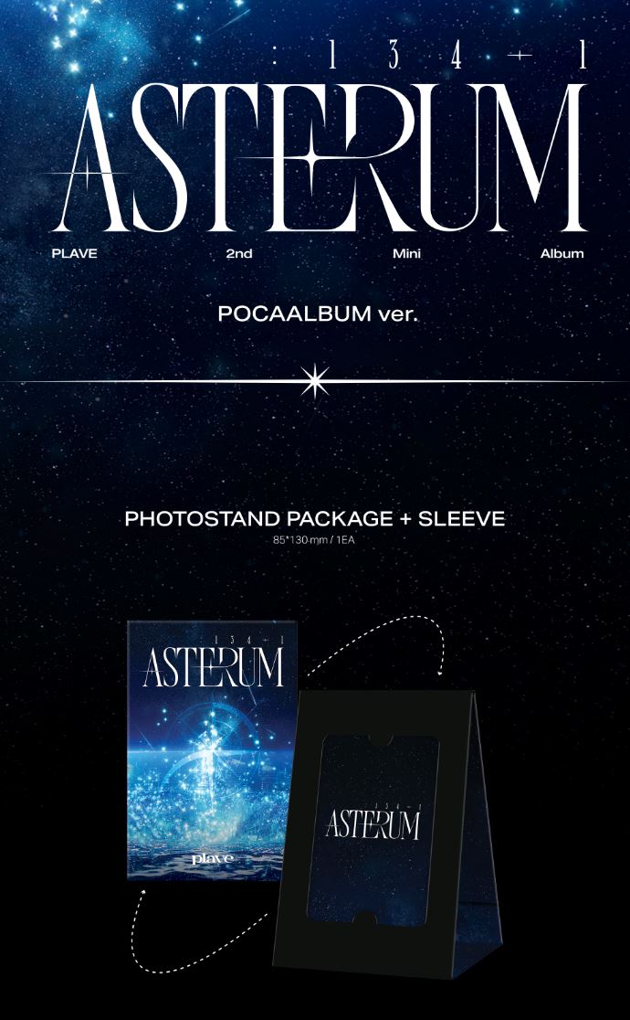 PLAVE - ASTERUM : 134-1 (2ND MINI ALBUM) POCA ALBUM VER. Nolae