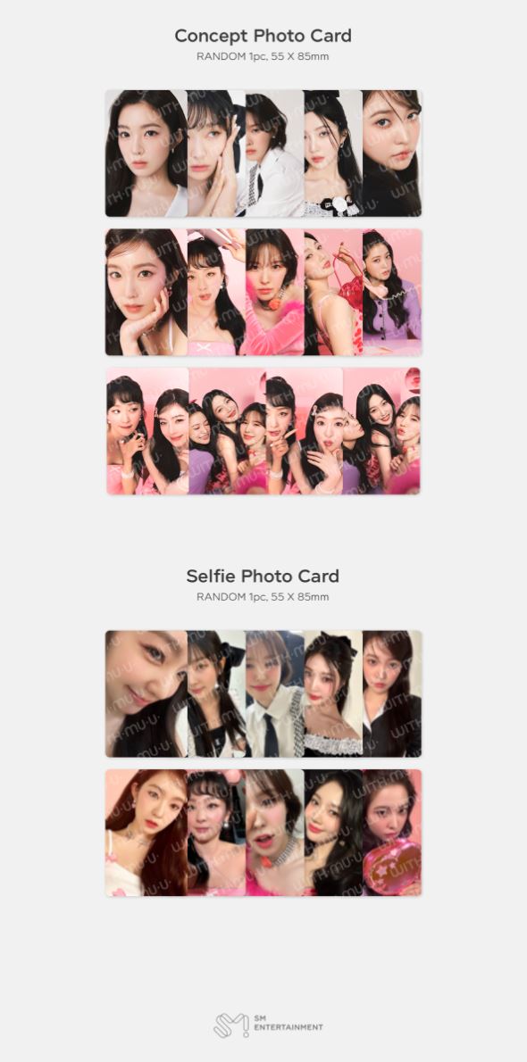 RED VELVET - RANDOM TRADING CARD SET (2024 SEASON'S GREETINGS OFFICIAL MD) Nolae